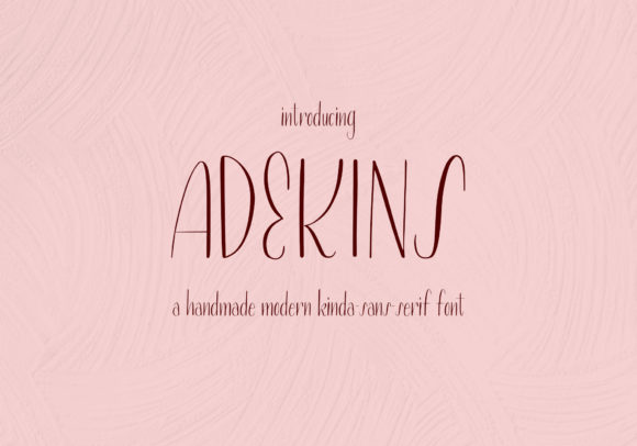 Adekins Font Review: A Delightful Handwritten Typeface for Web Design