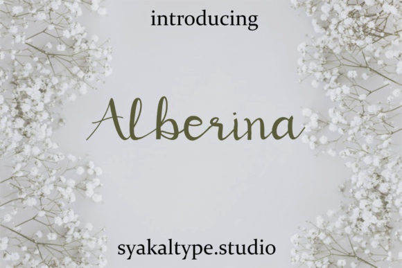 Alberina: The Handwritten Typeface That Elevates Campaign Visuals