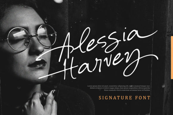 Alessia Harvey: The Script Font That Elevates Campaign Visuals