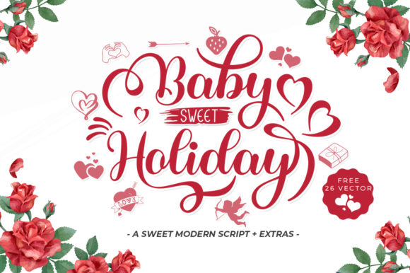 Baby Sweet Holliday: A Script Font for High-Impact Campaigns