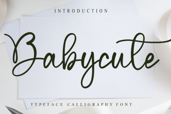 Babycute: The Handwritten Typeface for Digital Branding