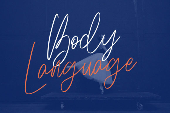 Body Language Font: A Stylish Script for Digital Design