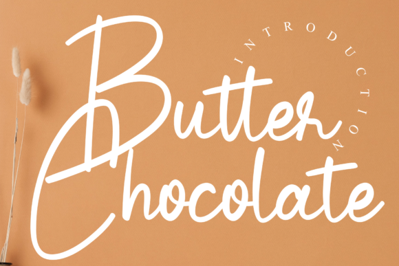 Butter Chocolate Font: Elevate Your Brand with a Luxurious Handwritten Typeface