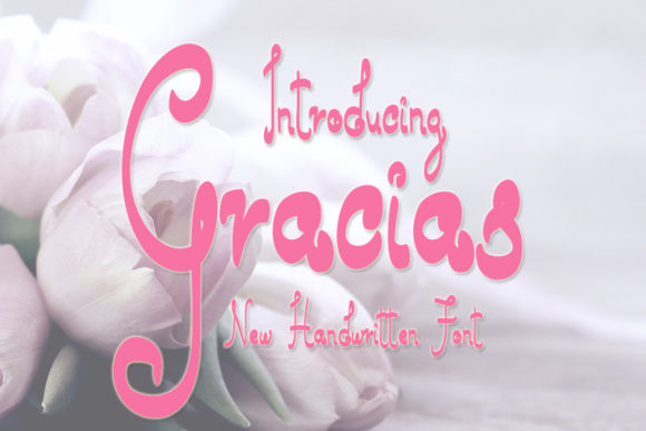 Gracias: A Handwritten Typeface for Editorial Warmth