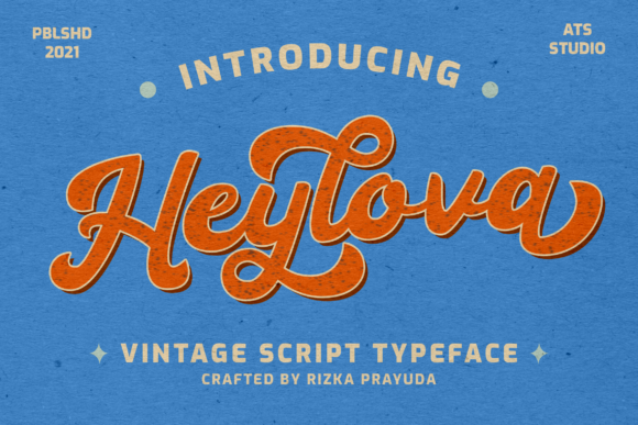 Heylova: A Bold Handwritten Typeface for Modern Web Design
