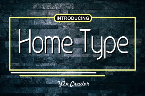 Home Type: A Handwritten Typeface for Modern Web Design