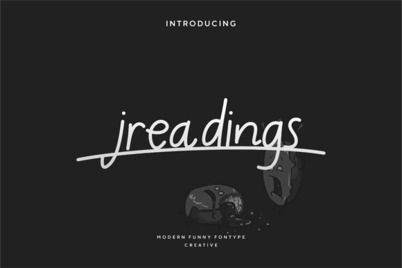 Jreadings: The Handwritten Typeface for Modern Editorial Design