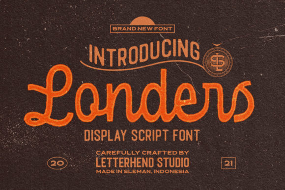 Londers: A Handwritten Typeface for Editorial Storytelling