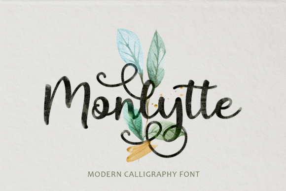 Monyltte: A Handwritten Font for Your Brand’s Personality