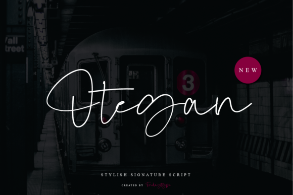 Otegan: The Script Typeface That Elevates Campaign Visuals