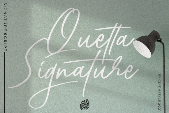 Quetta Signature: The Typeface That Elevates Your Campaign Design