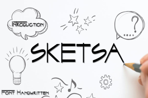 Sketsa Typeface: A Playful Display Font for Editorial Design