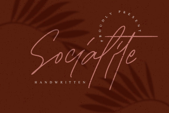 Socialite: The Handwritten Typeface for Luxury Web Design