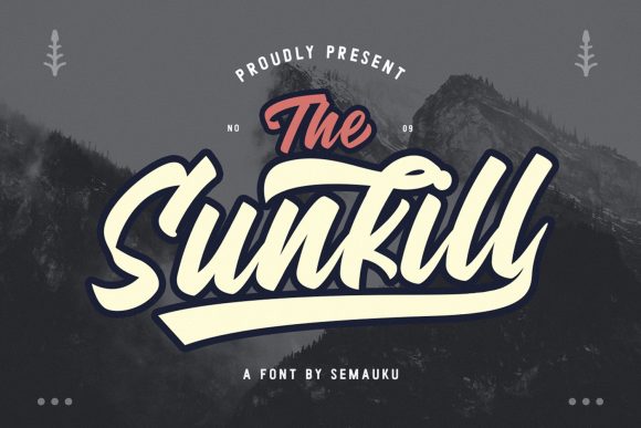 Sunkill: A Handwritten Font for Thoughtful Typography