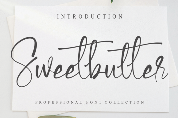 Sweetbutter: The Handwritten Typeface for Romantic Campaigns