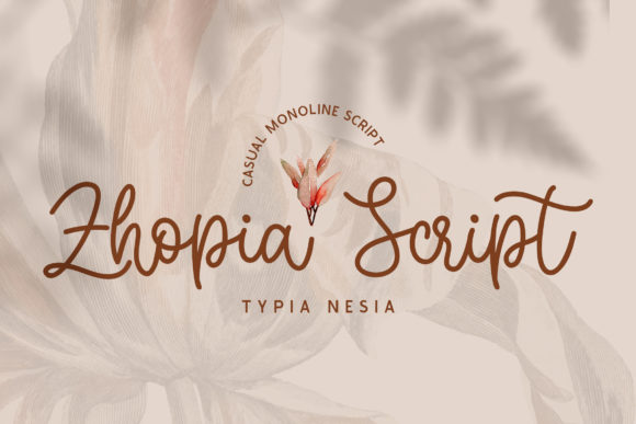 Zhopia: The Timeless Handwritten Typeface for Handmade Branding